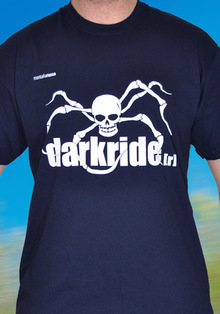 T-Shirt Darkride(r) Blau - L, Parkteam: T-Shirts