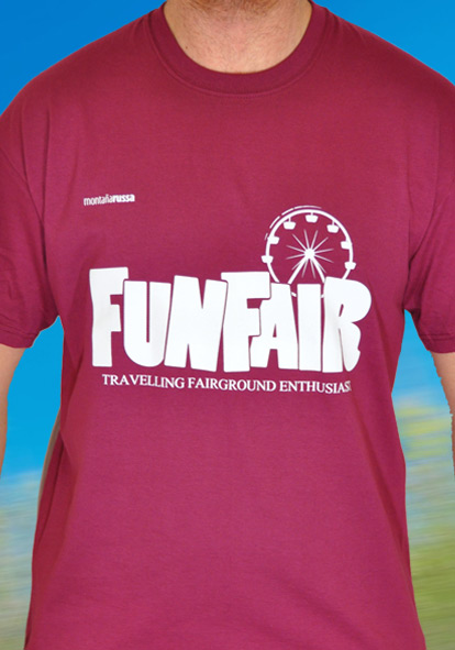 Parkteam T-Shirt Funfair Burgundy - XL